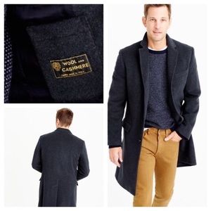 Jcrew topcoat in wool-cashmere
